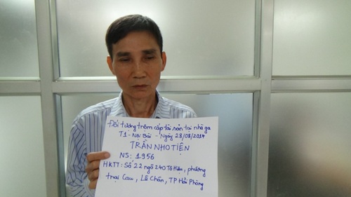 Đối tượng Trần Nho Tiện...