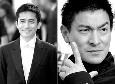 Lương Triều Vỹ v&agrave; Lưu Đức Hoa dẫn đầu danh s&aacute;