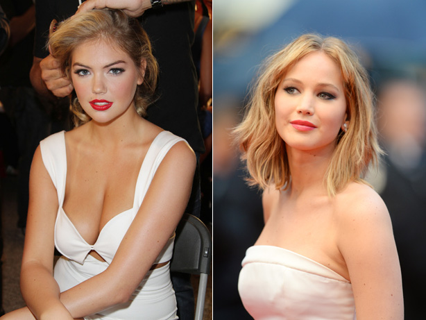 Kate Upton v&agrave; Jennifer Lawrence