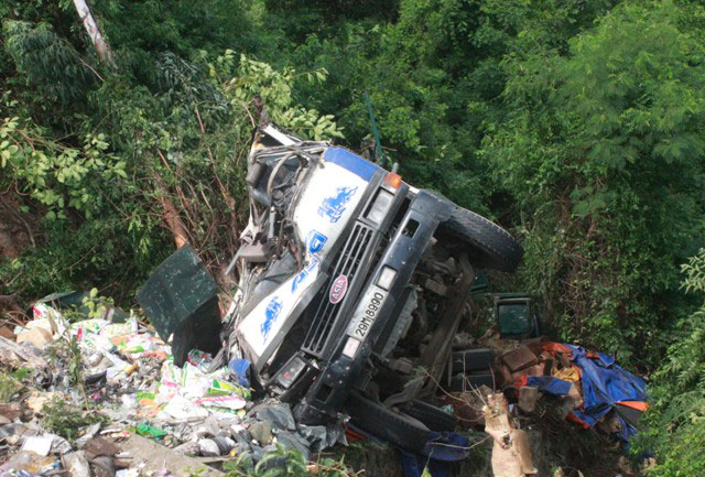 Hiện trường vụ tai nạn