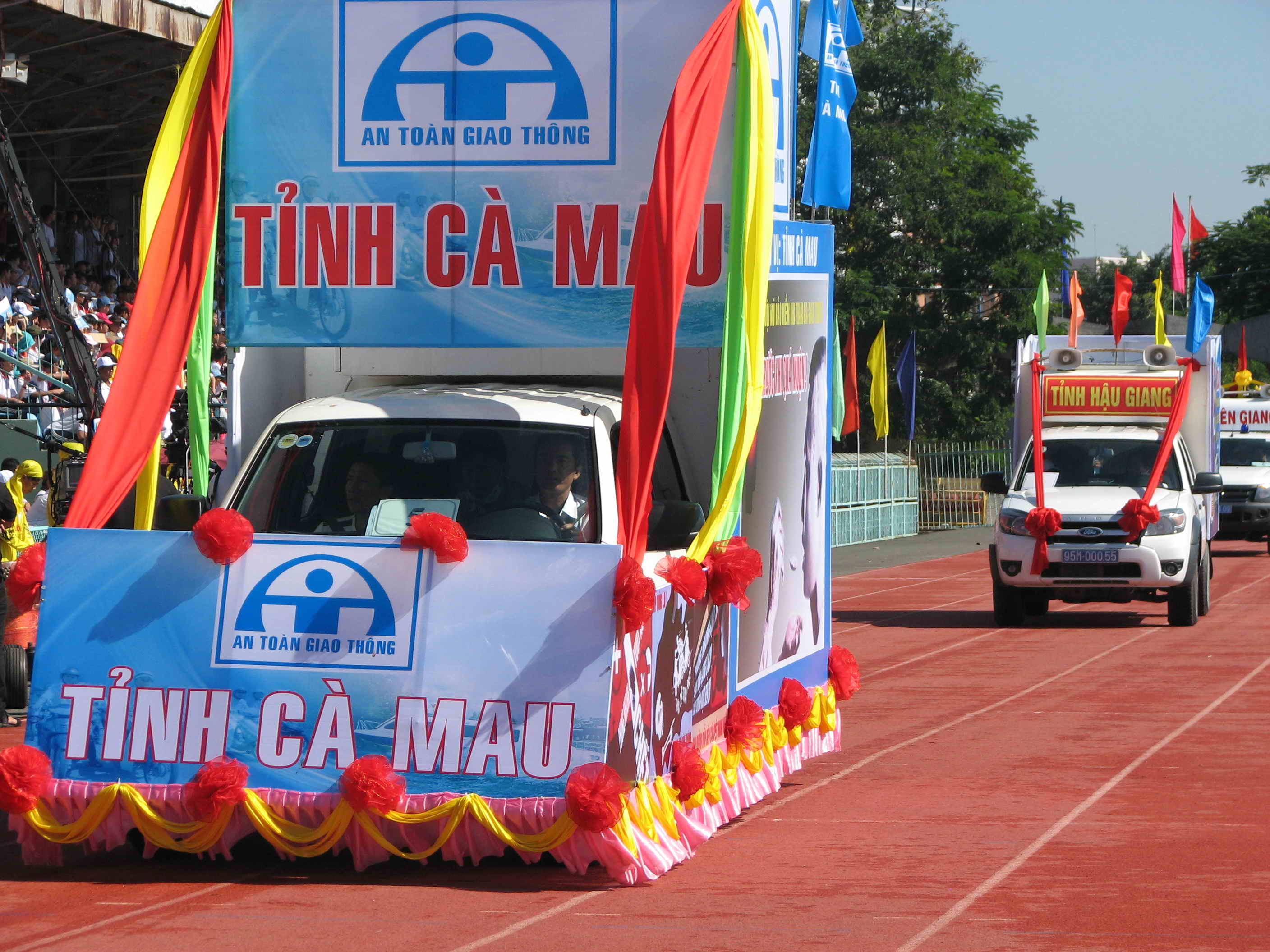 Đội C&agrave; Mau tại hội thi