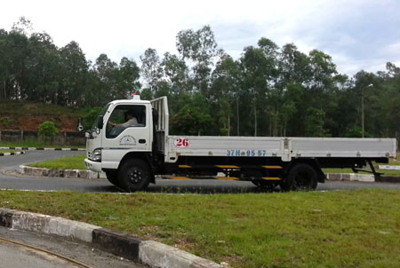 S&aacute;t hạch l&aacute;i xe hạng C