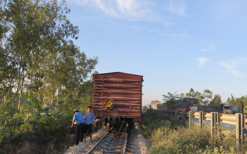 Hiện trường vụ tai nạn h&ocirc;m 14/9 (Ảnh: VnExpress)