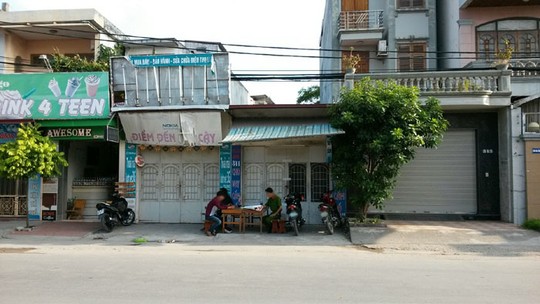 Hiệu cầm đồ nơi anh Đ&ocirc;ng Anh bị s&aacute;t hại (Ảnh: Người lao động)