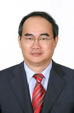 &Ocirc;ng Nguyễn Thiện Nh&acirc;n Ủy vi&ecirc;n Bộ Ch&iacute;nh trị Chủ tịch UBTW Mặt trận Tổ quốc Việt Nam kh&oacute;a VIII