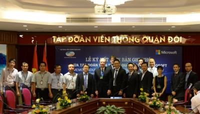 Viettel v&agrave; Microsoft thống nhất hợp t&aacute;c trong c&aacute;c lĩnh vực cung cấp hạ tầng v&agrave; dịch vụ tr&ecirc;n nền tảng điện to&aacute;n đ&aacute;m m&acirc;y 