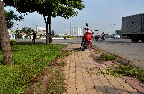 Hiện trường vụ ph&aacute;t hiện x&aacute;c chết người đ&agrave;n &ocirc;ng