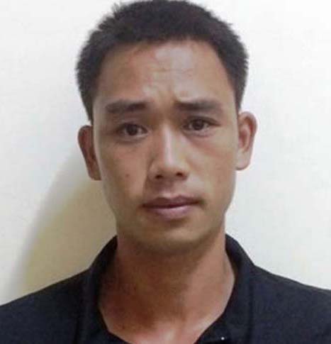 Nghi can Ho&agrave;ng Văn Hậu.