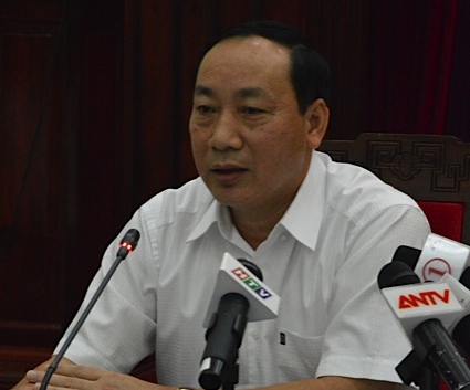 Thứ trưởng Bộ GTVT Nguyễn Hồng Trường ph&aacute;t biểu tại hội nghị trực tuyến