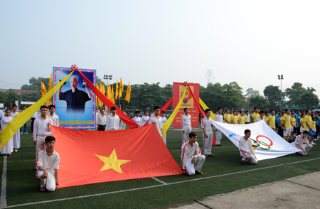 Hội thao Cienco 4 năm 2014, quy tụ gần 1.000 CBCNV, vận động vi&ecirc;n tham gia.