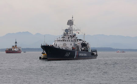 Cảnh s&aacute;t biển Nga