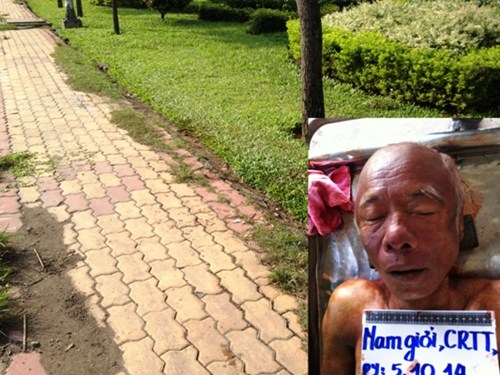 Hiện trường t&igrave;m thấy thi thể nạn nh&acirc;n (Ảnh: ANTĐ)