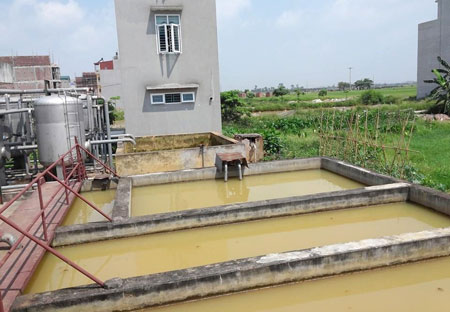 Nơi lọc nước từ giếng khoan bơm l&ecirc;n c&aacute;c t&ograve;a chung cư