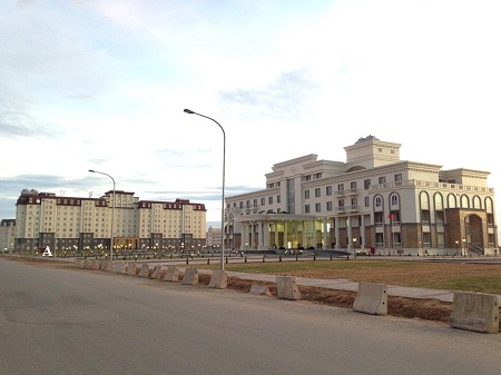 Vị tr&iacute; miếu thờ m&agrave; Formosa đang x&acirc;y dựng (nơi đ&aacute;nh dấu chữ A)