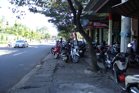 Đoạn đường bị ép giải tỏa