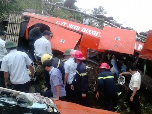 Hiện trường vụ tai nạn