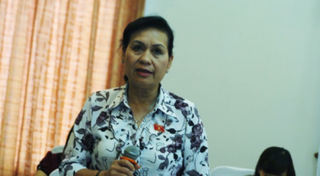 ĐB Nguyễn Thị Kh&aacute; (Tr&agrave; Vinh) - ảnh K.T