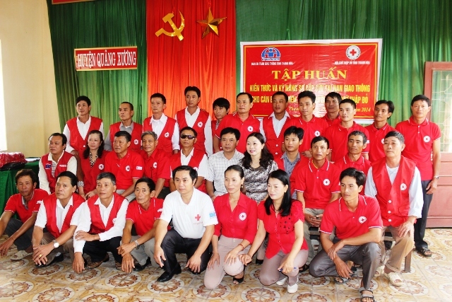 Sau buổi tập huấn, 30 học vi&ecirc;n sẽ &aacute;p dụng kiến thức để tham gia cứu gi&uacute;p người bị TNGT tr&ecirc;n tuyến đường c&oacute; QL 1A đi qua địa b&agrave;n