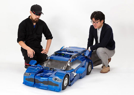 J-deite ở dạng xe hơi thể thao.