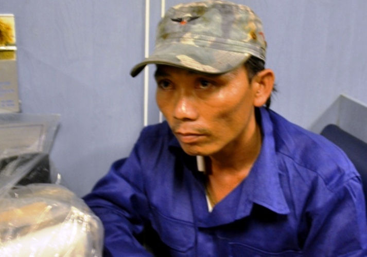 Thuyền trưởng Lẫy. Ảnh: Triều Dương