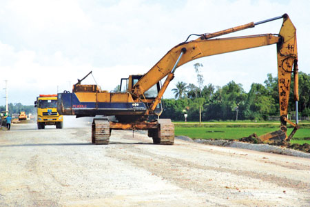 Dự &aacute;n BOT Thi&ecirc;n T&acirc;n - Th&agrave;nh An tự tin c&aacute;n đ&iacute;ch vượt tiến độ 4 th&aacute;ng