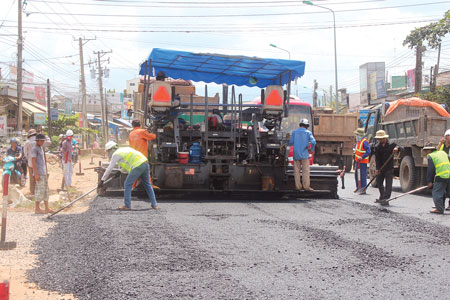 Thi c&ocirc;ng QL20 đoạn qua tỉnh Đồng Nai