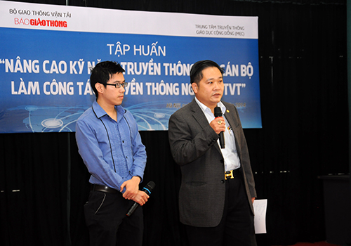 Anh Trương Vĩnh B&igrave;nh, Ch&aacute;nh Văn ph&ograve;ng Ban QLDA 2 tham gia lớp tập huấn với mục đ&iacute;ch quản l&yacute; v&agrave; x&acirc;y dựng h&igrave;nh ảnh của đơn vị tốt nhất