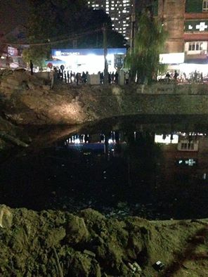 Hiện trường nơi ph&aacute;t hiện x&aacute;c chết