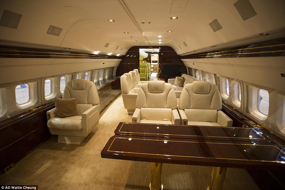 Chiếc phi cơ ri&ecirc;ng của Tỷ ph&uacute; Donald Trump trị gi&aacute; 100 triệu USD