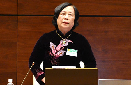 Bộ trưởng LĐ,TB&XH Phạm Thị Hải Chuyền