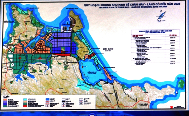 Bản đồ quy hoạch dự &aacute;n Khu nghỉ dưỡng Word Shine &ndash; Huế ở mũi Cửa Khẻm