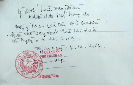 B&uacute;t ph&ecirc; của Ph&oacute; ch&aacute;nh an TAND tỉnh Long An hủy thi h&igrave;nh &aacute;n đối với Hồ Duy Hải