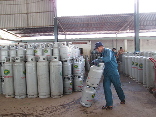 Trạm chiết nạp gas Xu&acirc;n Nam đang đứng trước nỗi lo sẽ bị đ&oacute;ng cửa