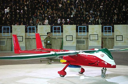 Chi&ecirc;́c UAV mang t&ecirc;n &ldquo;Hamaseh&rdquo; được Iran c&ocirc;ng b&ocirc;́ tháng 5-2013