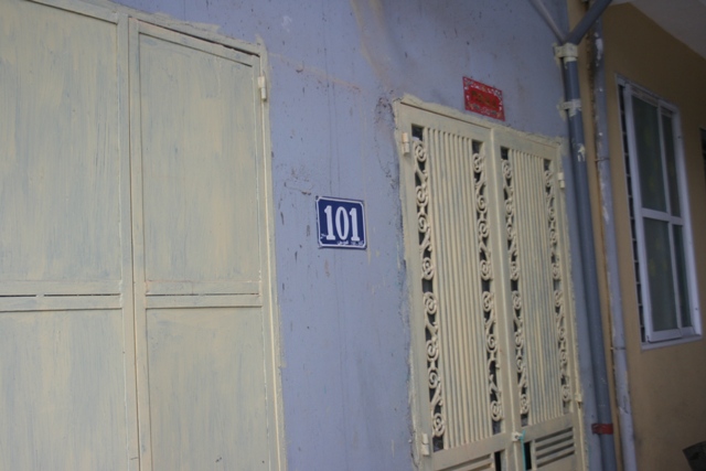 Ng&ocirc;i nh&agrave; của vợ chồng Tuấn nơi xảy ra sự việc