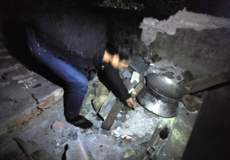 Vị tr&iacute; quả ph&aacute;o ph&aacute;t nổ