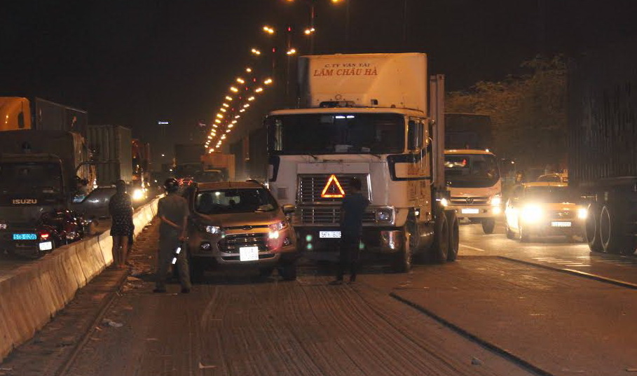 Hiện trường vụ tai nạn