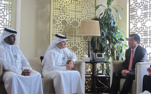 Bộ trưởng Đinh La Thăng tiếp Chủ tịch Cơ quan công chính nhà nước Ca ta