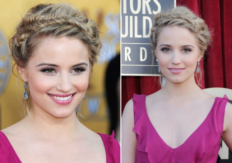 Đ&acirc;y kh&ocirc;ng phải l&agrave; lần đầu ti&ecirc;n Dianna Agron rao b&aacute;n nụ h&ocirc;n v&igrave; mục đ&iacute;ch nh&acirc;n đạo.