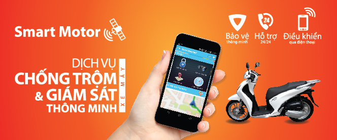 Bộ giải ph&aacute;p chống trộm cho xe m&aacute;y của Viettel c&oacute; gi&aacute; 1,55 triệu đồng