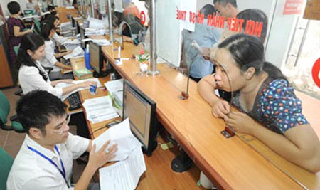 Một điểm nộp thuế tại TP HCM