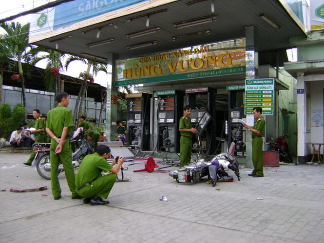 Hiện trường vụ nổ