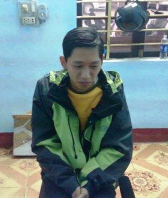 Đ&ocirc;́i tượng Tr&acirc;̀n Vũ Huy tại cơ quan c&ocirc;ng an