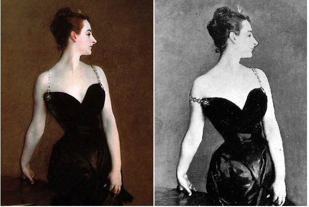 Bức&ldquo;Madame X&rdquo; (Tạm dịch: Qu&yacute; b&agrave; b&iacute; ẩn)