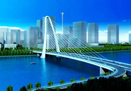 Phối cảnh cầu Thủ Thi&ecirc;m 2