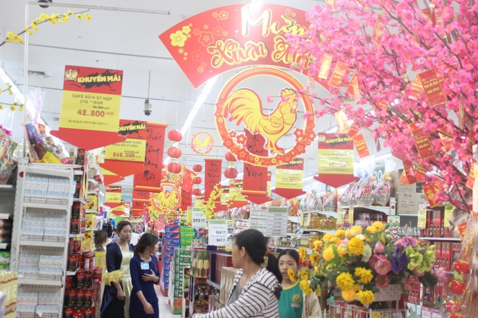 Chuong trinh Mung Xuan Moi dang dien ra tren toan 