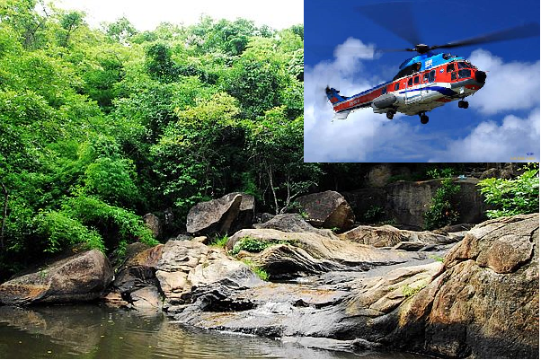 trực thăng rơi vũng t&agrave;u