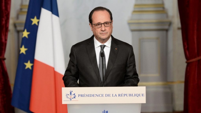 Fran&ccedil;ois Hollande acusa grupo Estado Isl&acirc;mico