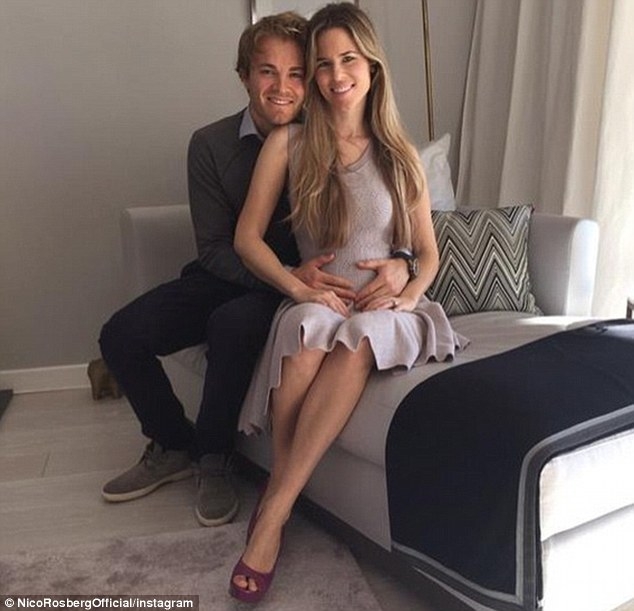 Nico Rosberg v&agrave; vợ Vivian