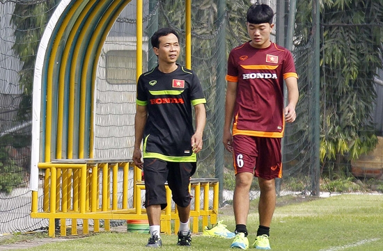 Xu&acirc;n Trường phải tập ri&ecirc;ng kể từ khi l&ecirc;n tuyển